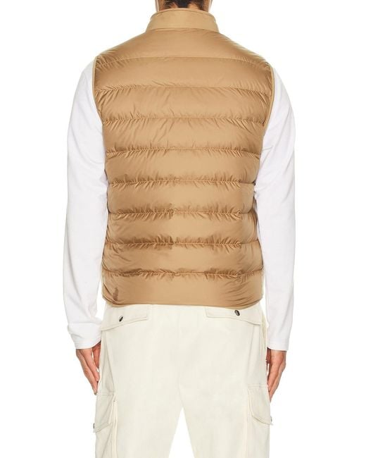 Moncler Natural Karakai Vest for men