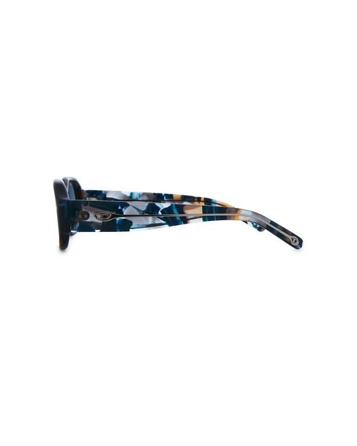 DIESEL Blue Rectangle Sunglasses for men