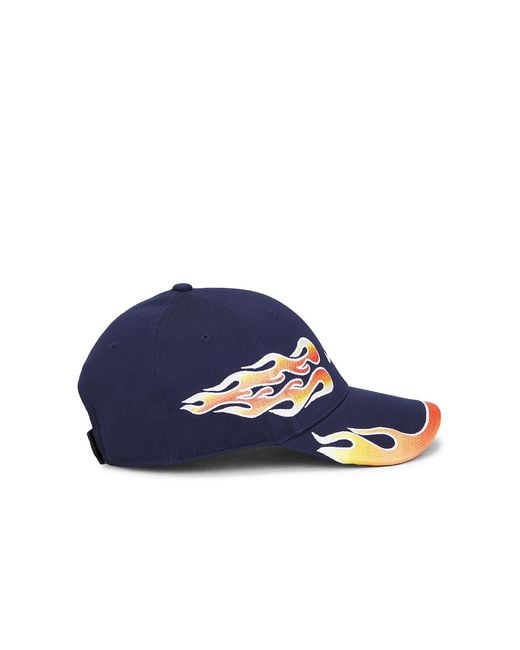 Nike Blue Structured Og Flame Cap for men