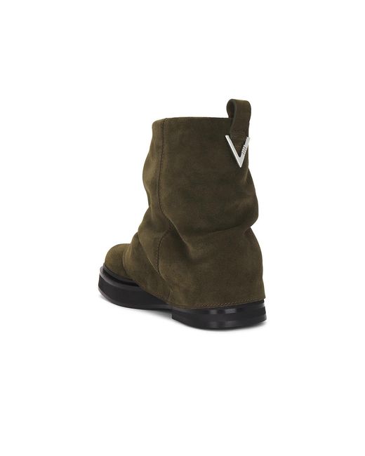 The Attico Brown Mini Robin Combat Boot