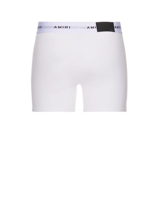 Amiri White Brief Boxer 2-Pack for men