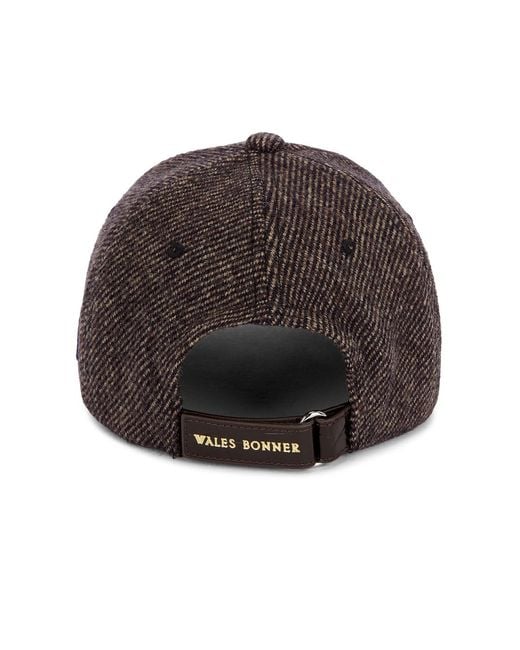 Wales Bonner Brown Grace Wool Cap for men