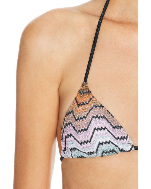 Missoni Multicolor Triangle Bikini Set