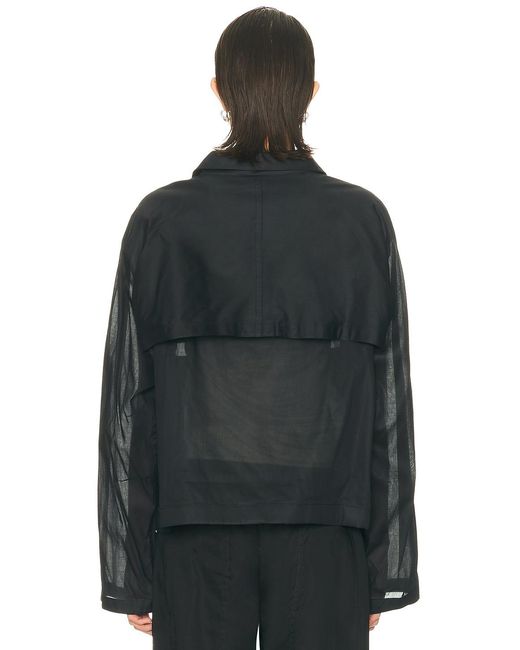 Jil Sander Black Light Weight Blouson