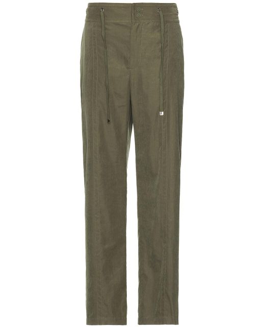 Jonathan Simkhai Green Casual Drawstring Trousers for men