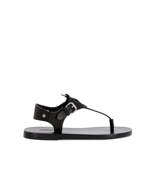 Isabel Marant Black Eveen Sandal