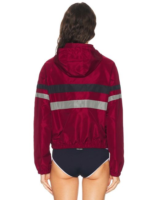 Miu Miu Red Seta Tec Jacket