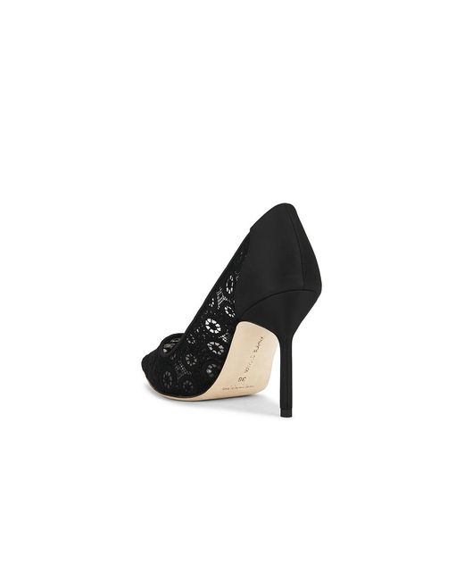 Manolo Blahnik Black Bbla 90 Pump