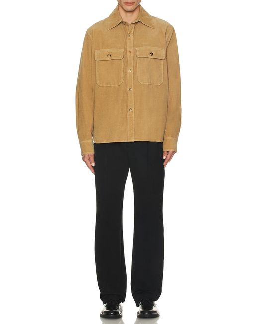 Saint Laurent Natural Fall Overshirt for men