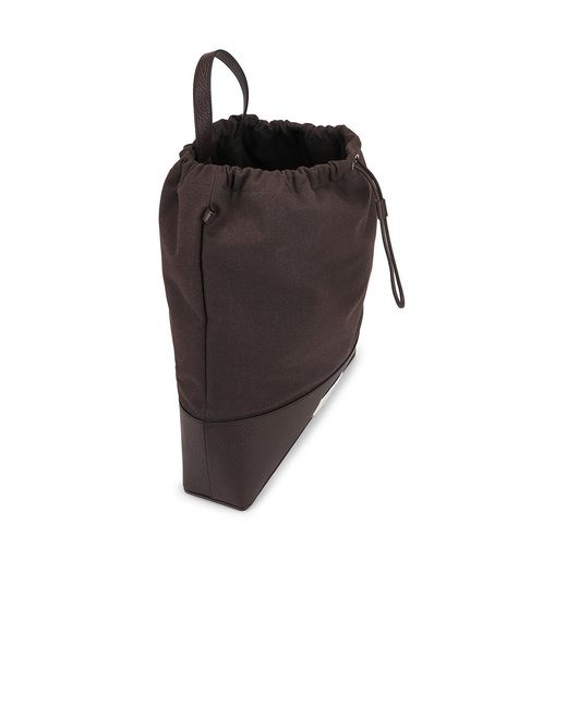 Maison Margiela Brown Medium 5Ac Daily Drawstring Backpack