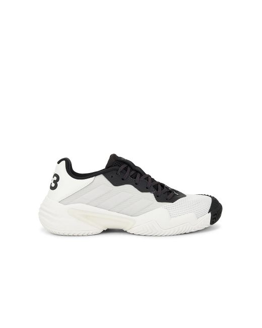 Y-3 Gray Tennis Capsule Barricade 13 Sneaker for men