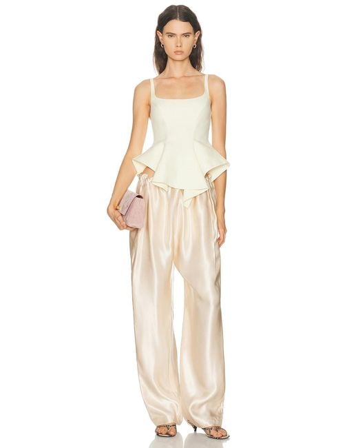 Khaite White Loa Top