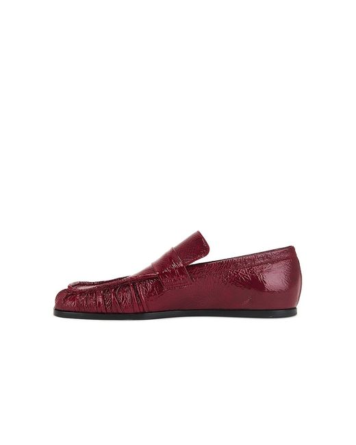 Jil Sander Red Loafer