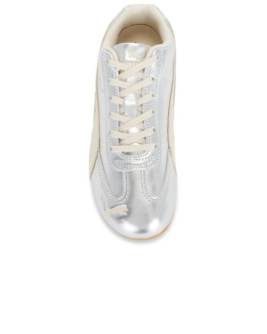 PUMA White Speedcat Sneaker