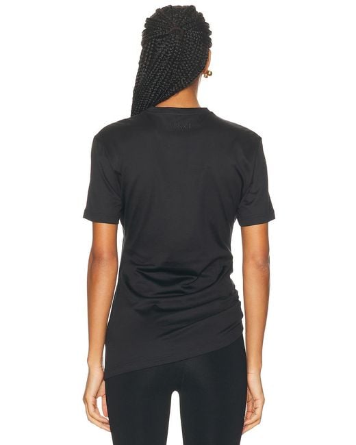 Versace Black Tie Side Top
