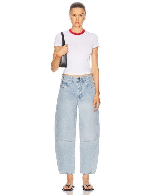 FRAME Blue The Twisted Jeans