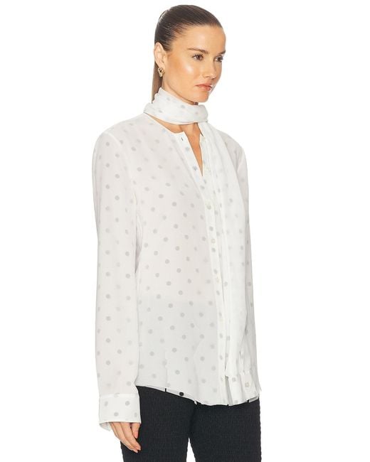 Acne White Tow Top