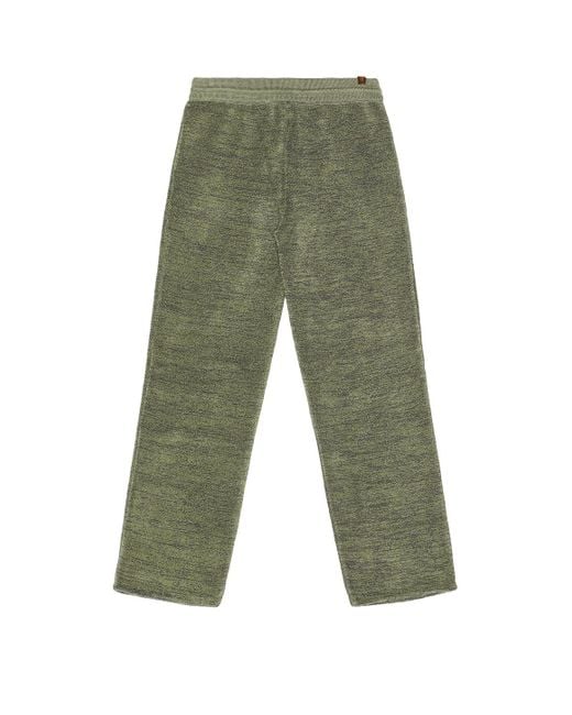Isa Boulder Green Boucle Pants for men