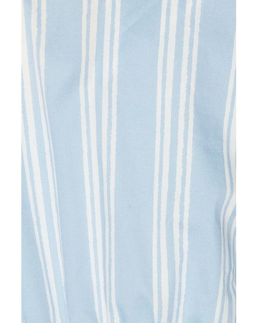 Staud Blue Culver Top