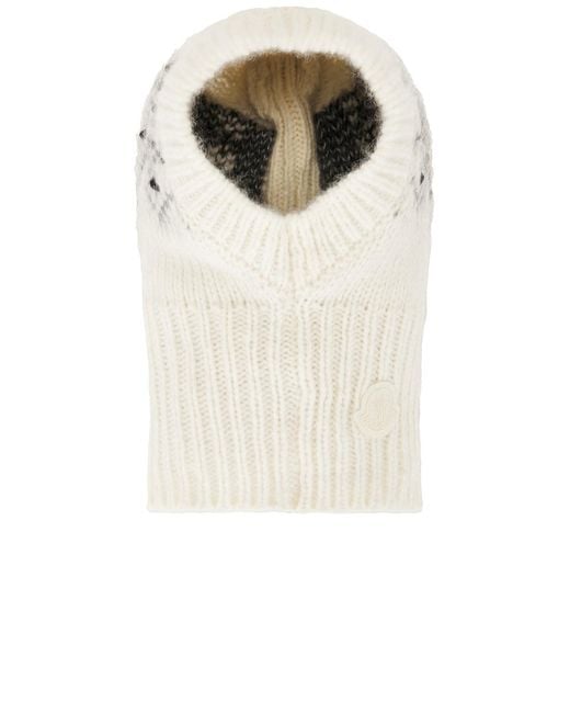 Moncler White Balaclava