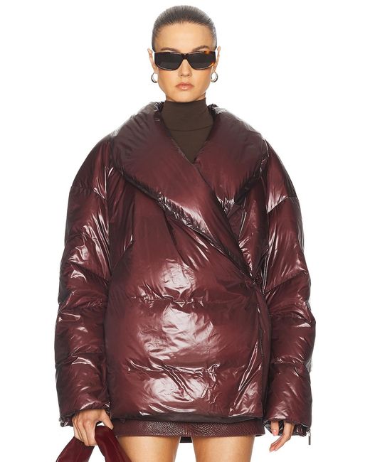 Helmut Lang Red Apex Cocoon Jacket