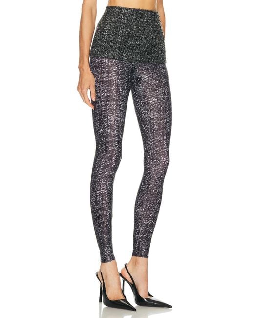 DIESEL Black Legging