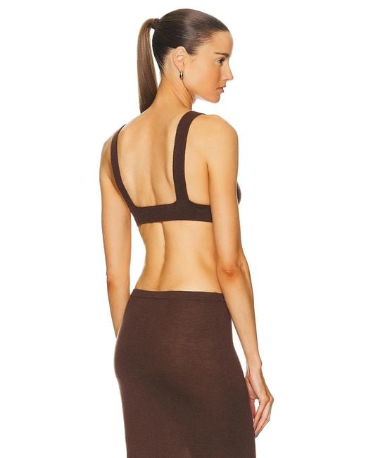 ÉTERNE Brown Willa Top