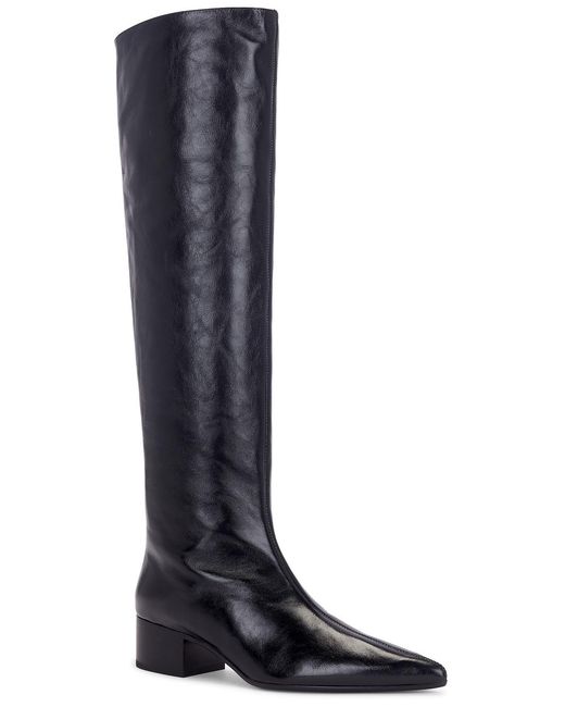 Khaite Black Andee Knee High 40Mm Boot