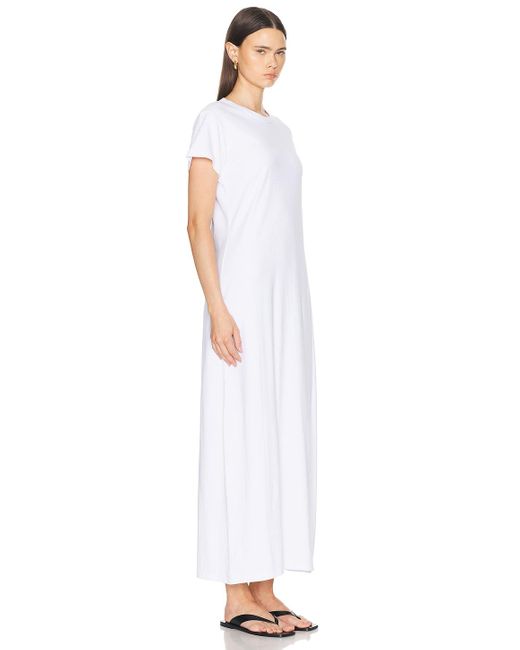Leset White Margo Maxi Dress