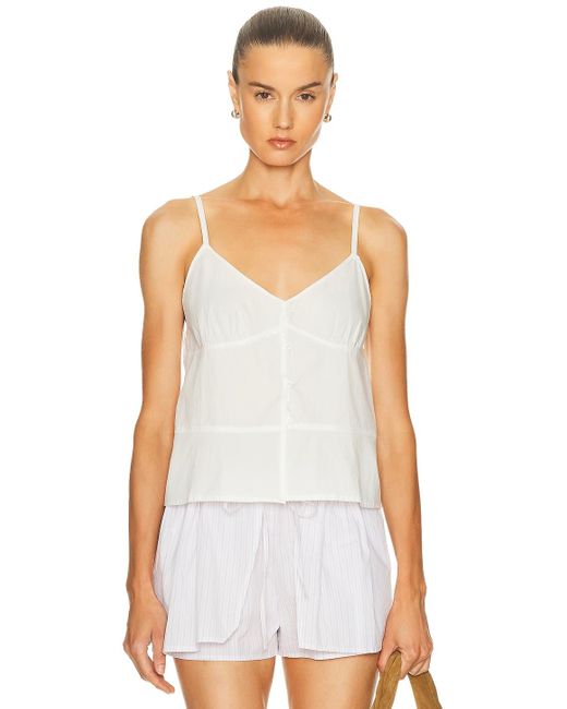 Deiji Studios White Seam Top