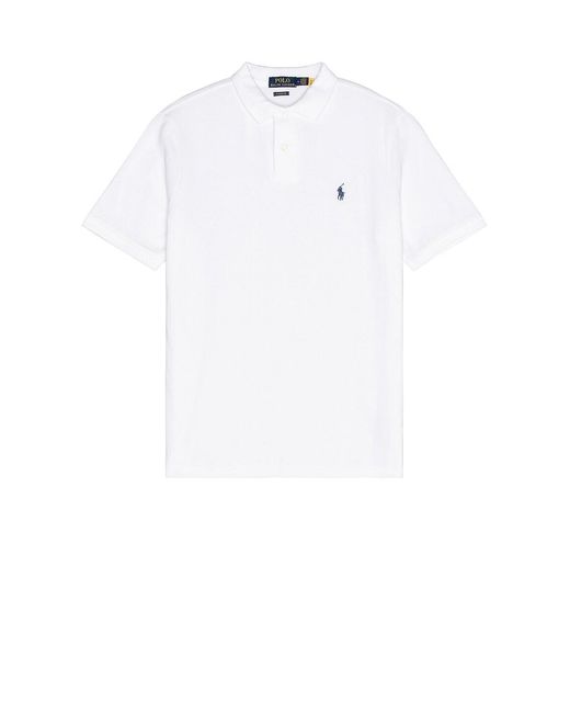 Polo Ralph Lauren Classic-fit Mesh Polo in White for Men | Lyst