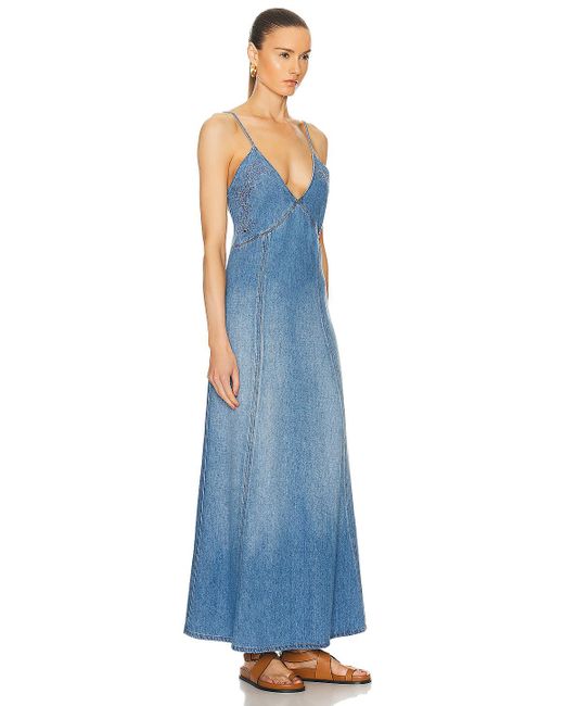 Chloé Blue Denim Dress
