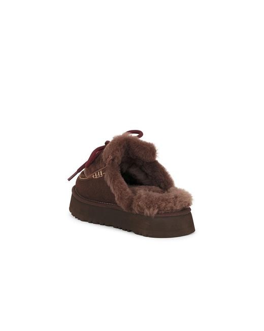 Ugg Brown Disquette Heritage Slipper