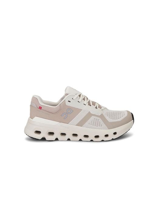 On Shoes White Cloudrunner 2 Sneakers for men