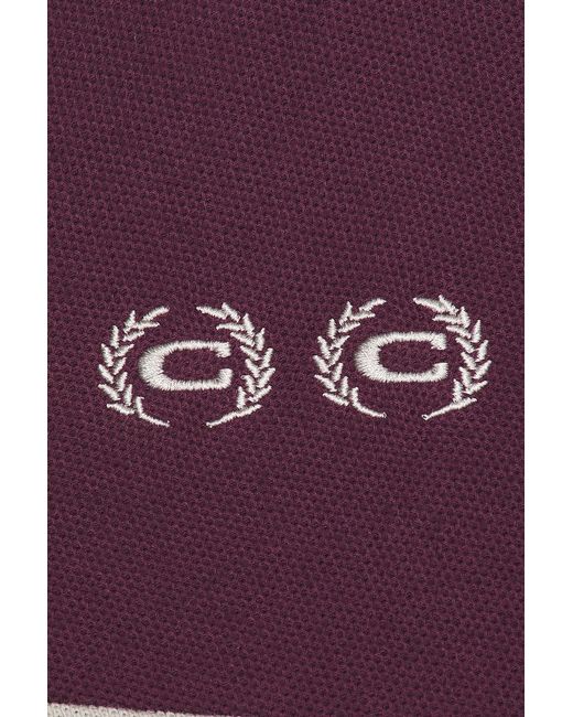 Commission Red Twisted Polo for men
