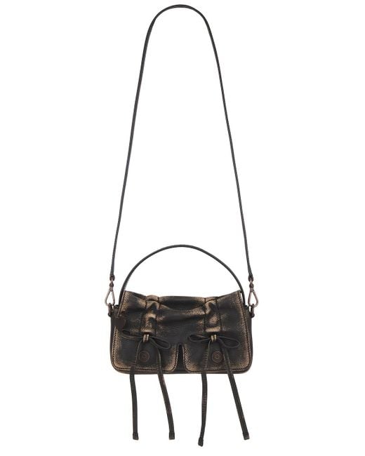 Acne Black Multi Pocket Micro Bag