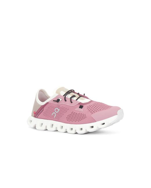 On Shoes Pink Cloud 5 Coast Sneaker