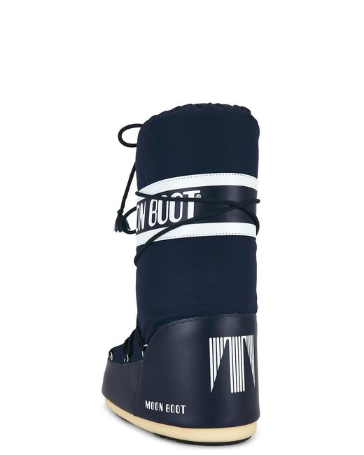 Moon Boot Blue Icon Nylon Boot for men
