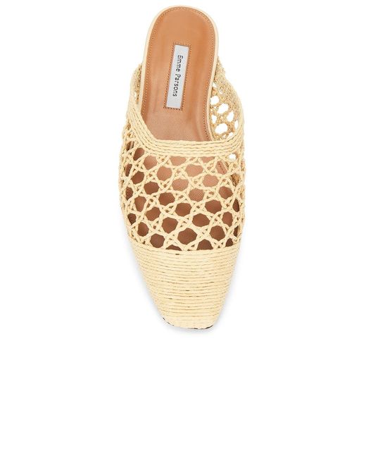 Emme Parsons Metallic Flat Mule