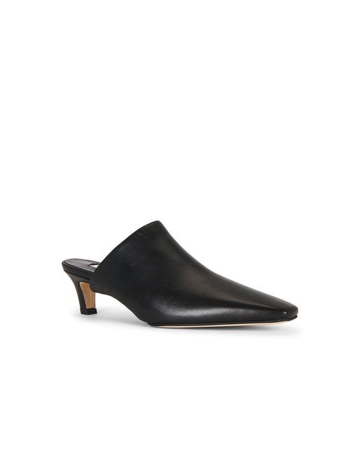 Totême  Black Soft Nappa Mules