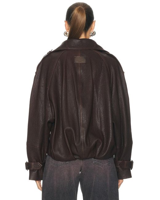 Acne Black Laris Leather Jacket