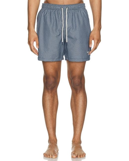 Barbour Blue Shell Swim Short for men