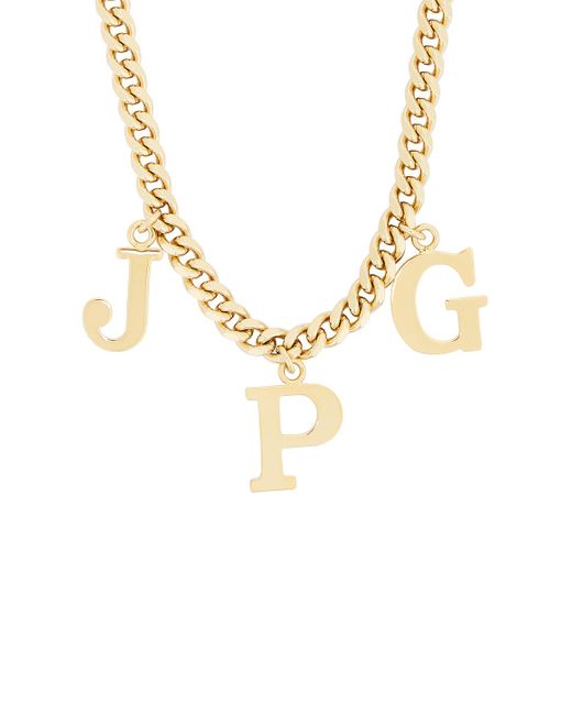 Jean Paul Gaultier White Jpg Necklace