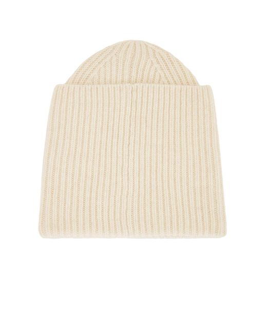 Acne Natural New Crystal Face Beanie