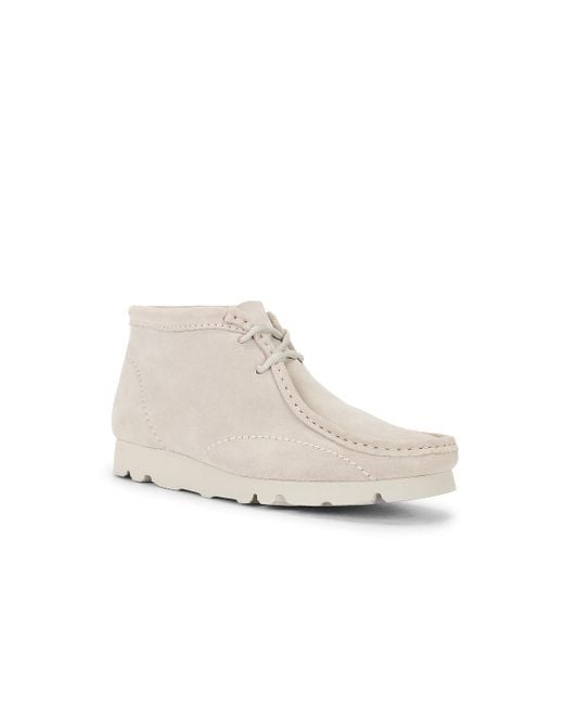 Clarks White X Post Archive Faction (Paf) Wallabeebt Boot for men