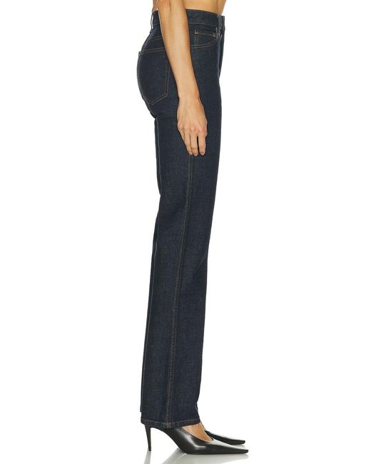 Khaite Blue Danielle Straight Leg