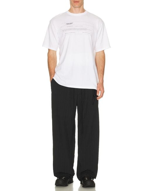 Undercover White Tee for men