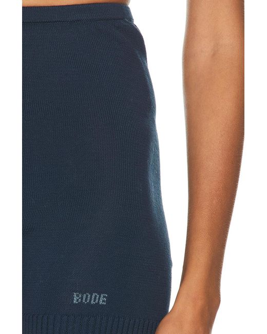 Bode Blue Meringue Short