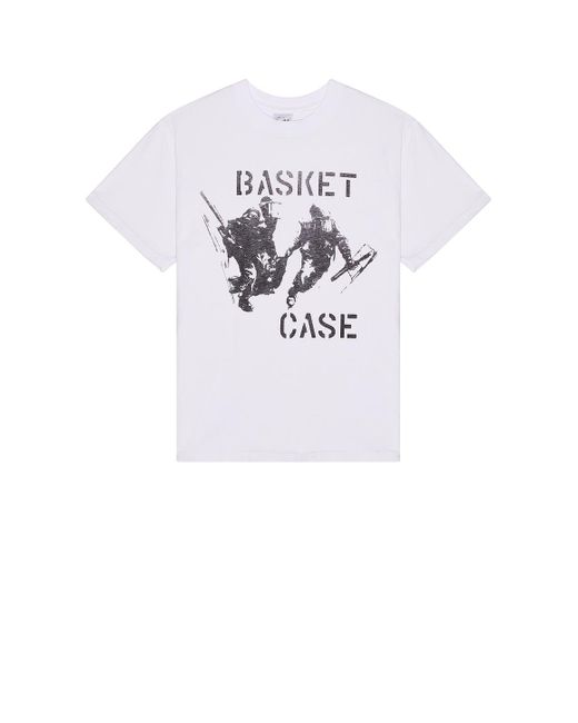 Basket Case White Cause For Alarm Tee for men