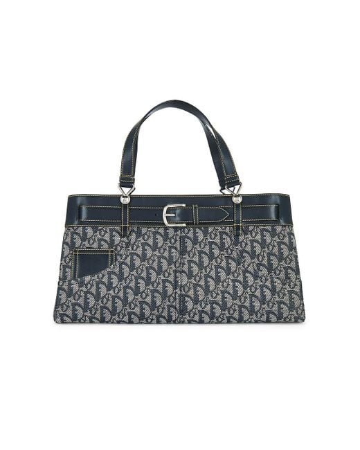 Dior Black Issimo Jean Pocket Tote Bag